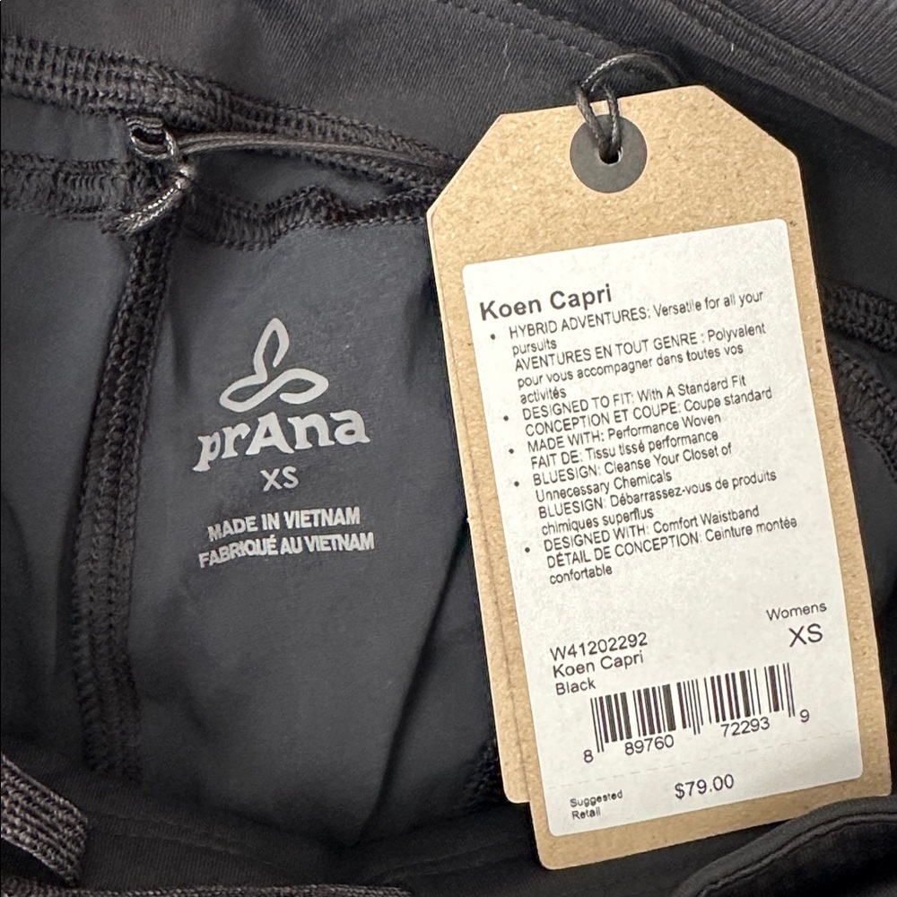 Prana Black Capris for Women - Picture 5 of 5
